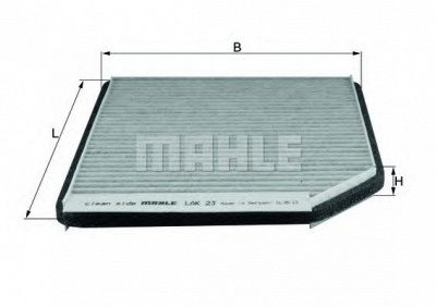 MAHLE lak23 -  Фильтр воздуха в салоне