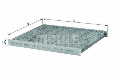 MAHLE lak241 -  Фильтр воздуха в салоне
