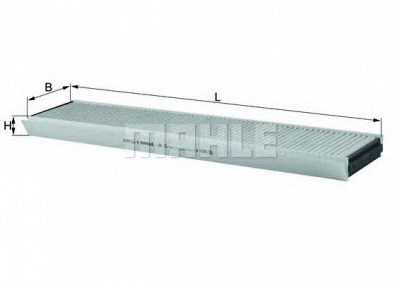 MAHLE lak25 -  Фильтр воздуха в салоне