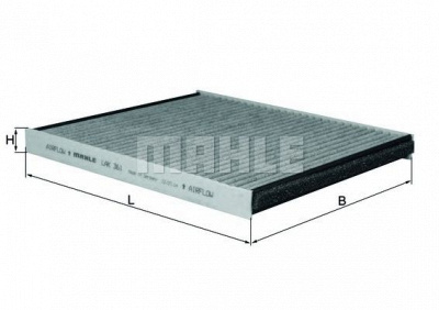 MAHLE lak361 -  Фильтр воздуха в салоне