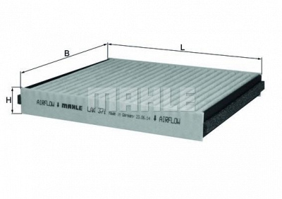 MAHLE lak371 -  Фильтр воздуха в салоне