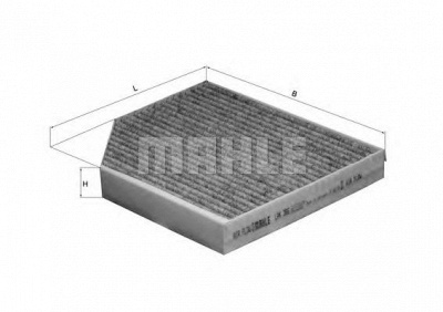 MAHLE lak386 -  Фильтр воздуха в салоне