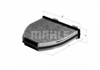 MAHLE lak413 -  Фильтр воздуха в салоне