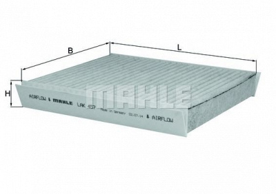 MAHLE lak457 -  Фильтр воздуха в салоне