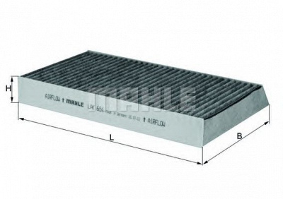 MAHLE lak684 -  Фильтр воздуха в салоне