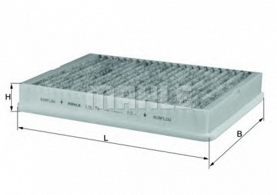 MAHLE lak79 -  Фильтр воздуха в салоне