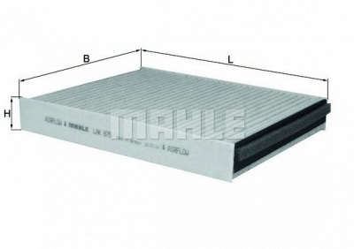 MAHLE lak875 -  Фильтр воздуха в салоне