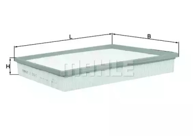 MAHLE lao156 -  Фильтр воздуха в салоне