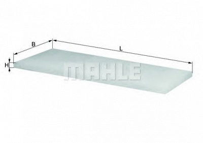 MAHLE lap16 -  Фильтр воздуха в салоне