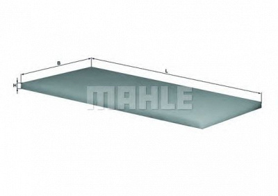 MAHLE lap17 -  Фильтр воздуха в салоне