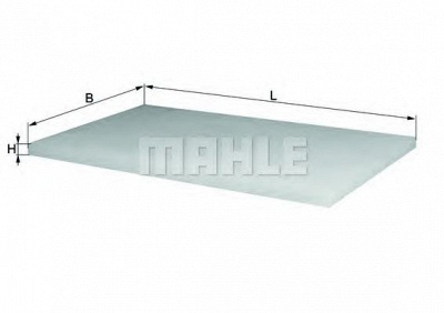 MAHLE lap19 -  Фильтр воздуха в салоне