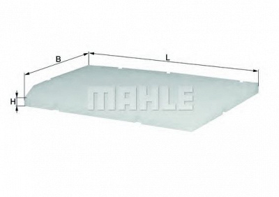 MAHLE lap23 -  Фильтр воздуха в салоне