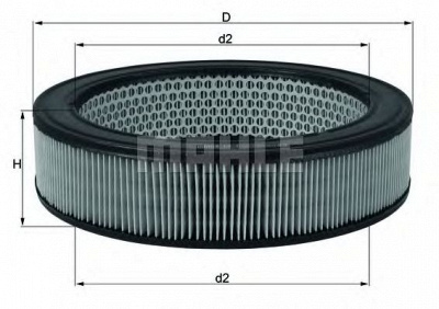 MAHLE lx1 -  Воздушный фильтр