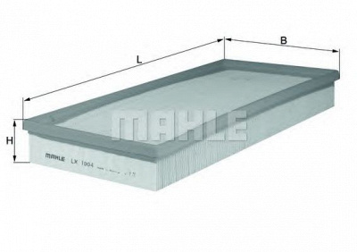 MAHLE lx1004 -  Воздушный фильтр