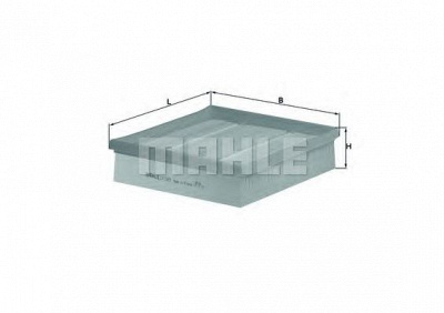MAHLE lx1049 -  Воздушный фильтр