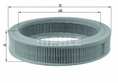 MAHLE lx108 -  Воздушный фильтр