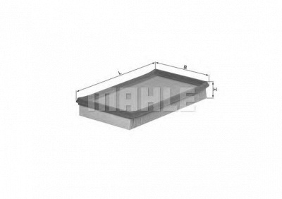 MAHLE lx1148 -  Воздушный фильтр