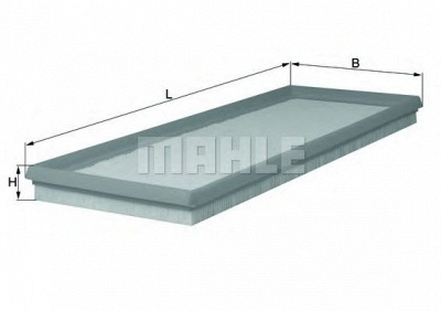 MAHLE lx118 -  Воздушный фильтр