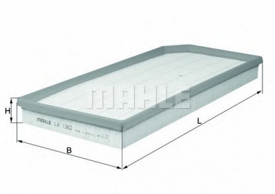 MAHLE lx1262 -  Воздушный фильтр