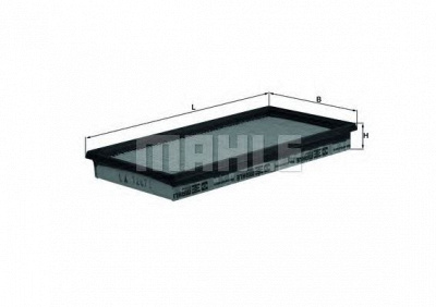 MAHLE lx1267 -  Воздушный фильтр
