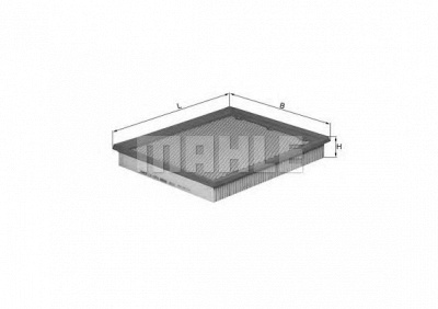 MAHLE lx1272 -  Воздушный фильтр