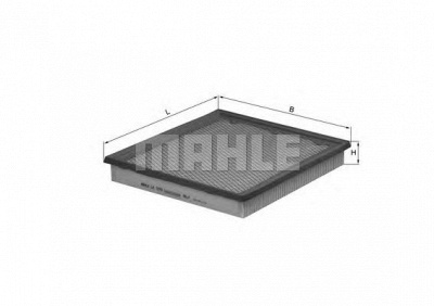 MAHLE lx1273 -  Воздушный фильтр