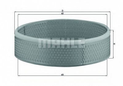 MAHLE lx135 -  Воздушный фильтр