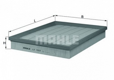 MAHLE lx1503 -  Воздушный фильтр