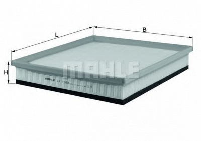MAHLE lx1583 -  Воздушный фильтр