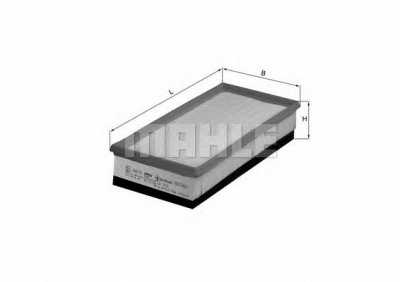MAHLE lx1610 -  Воздушный фильтр