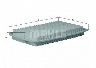 MAHLE lx1612 -  Воздушный фильтр