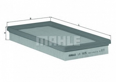 MAHLE lx1625 -  Воздушный фильтр