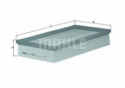 MAHLE lx1649 -  Воздушный фильтр