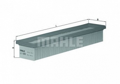 MAHLE lx1655 -  Воздушный фильтр