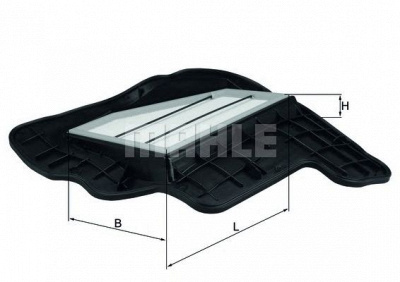 MAHLE lx16855 -  Воздушный фильтр