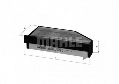 MAHLE lx1710 -  Воздушный фильтр