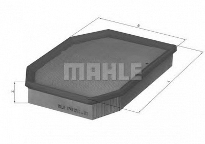 MAHLE lx1741 -  Воздушный фильтр
