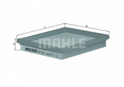 MAHLE lx1814 -  Воздушный фильтр