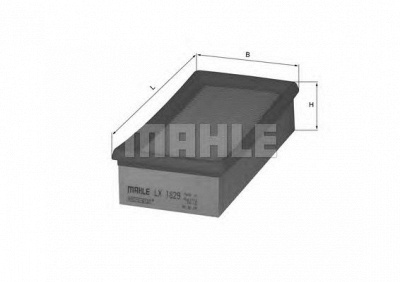 MAHLE lx1829 -  Воздушный фильтр