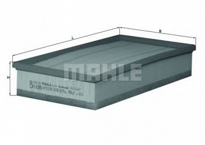 MAHLE lx1835 -  Воздушный фильтр