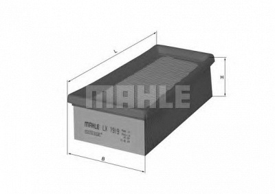 MAHLE lx1919 -  Воздушный фильтр