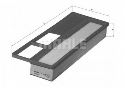 MAHLE lx1920 -  Воздушный фильтр