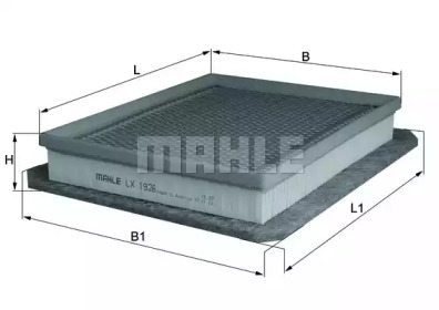 MAHLE lx1926 -  Воздушный фильтр