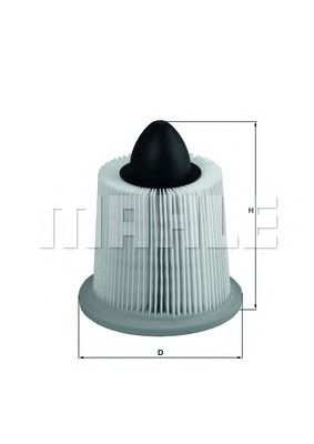MAHLE lx1937 -  Воздушный фильтр