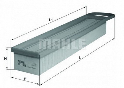 MAHLE lx1969 -  Воздушный фильтр