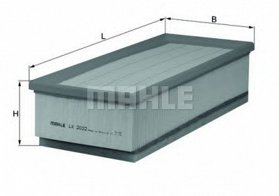 MAHLE lx2022 -  Воздушный фильтр