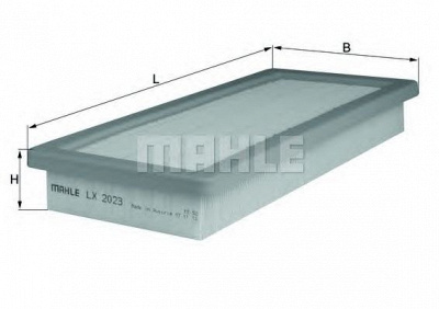 MAHLE lx2023 -  Воздушный фильтр