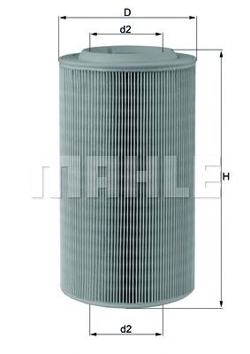 MAHLE lx2059 -  Воздушный фильтр