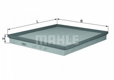MAHLE lx20651 -  Воздушный фильтр