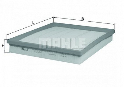 MAHLE lx20761 -  Воздушный фильтр